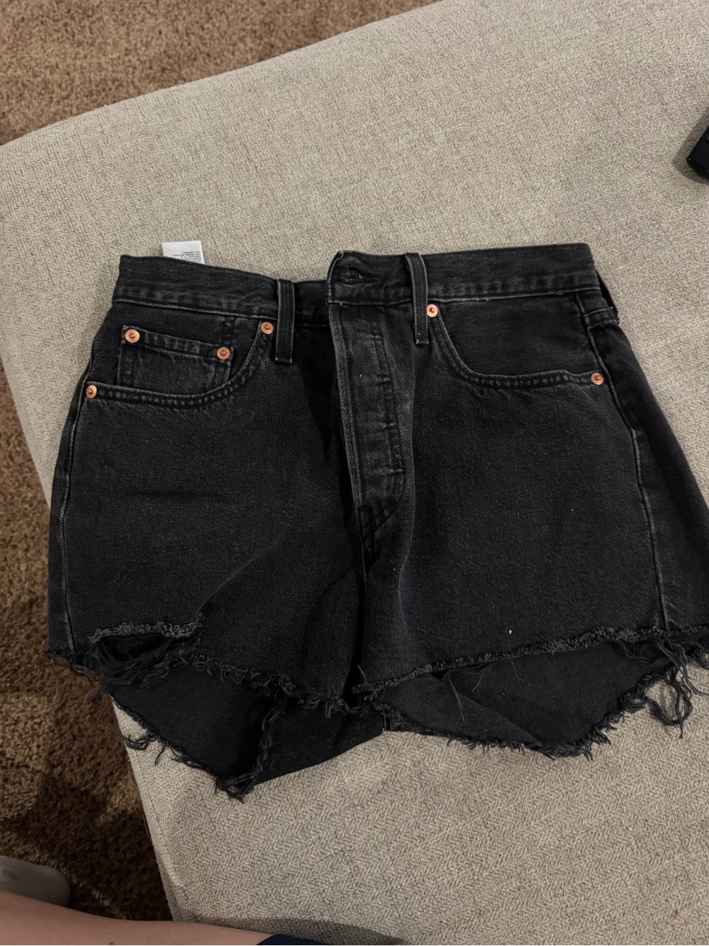 NWOT Black Levi’s 501s